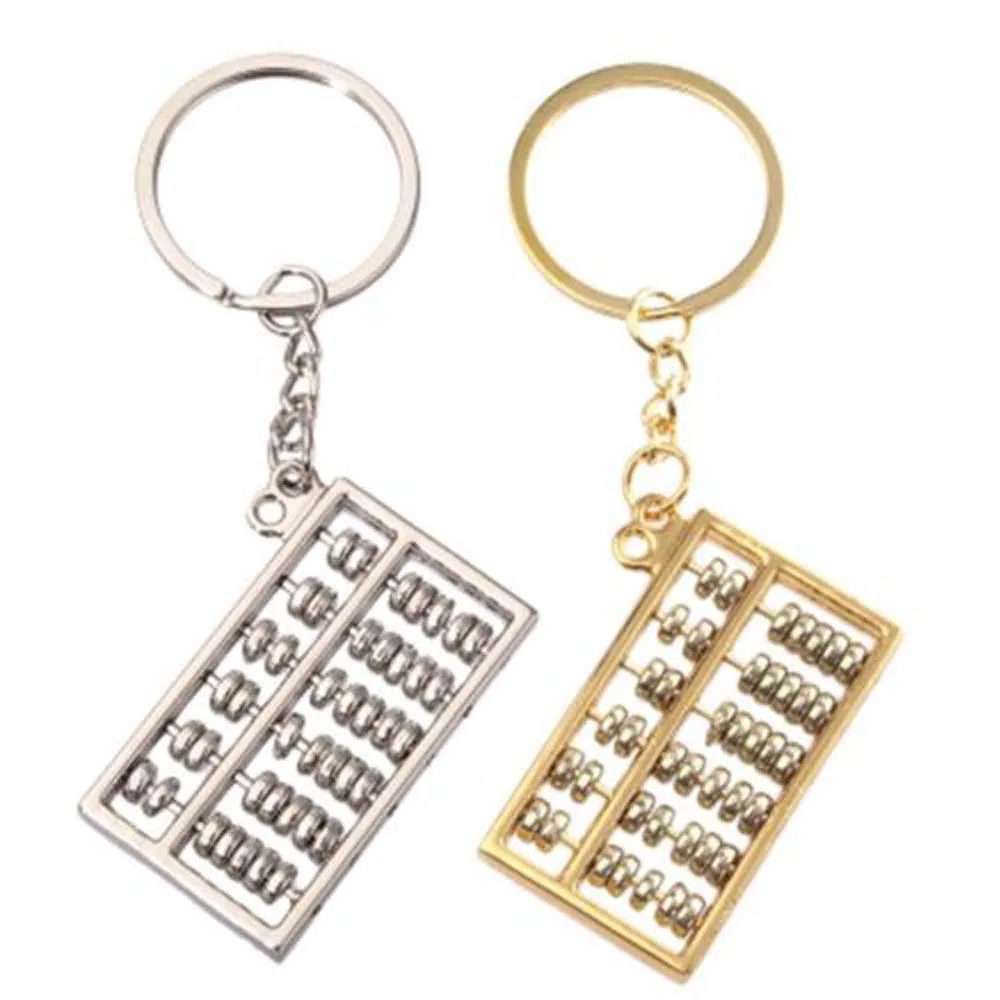 

Chinese Accounting Tool 6 Rows Abacus Key Chain Ring Keychain hinese ancientclassic style key chain ring keyfob ring