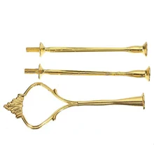 10 компл. 3 уровня императорская корона торт стоит золото 11.2 см