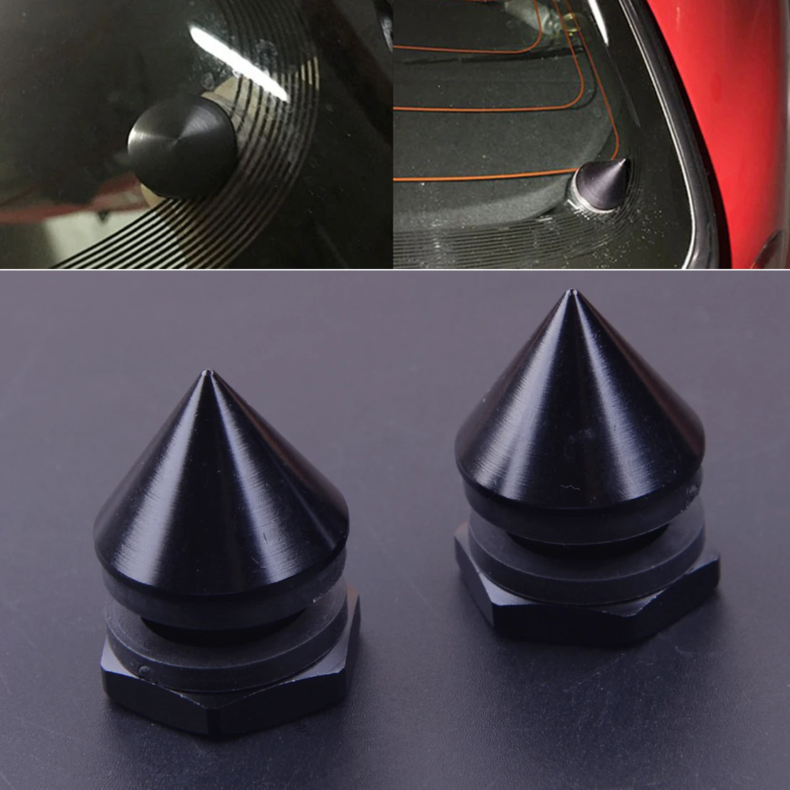 

CITALL Black Car Rear Glass Strut Hardware 90101-SR3-000 Fit For Honda Civic 3Dr Hatchback EG6 CRV Accessories