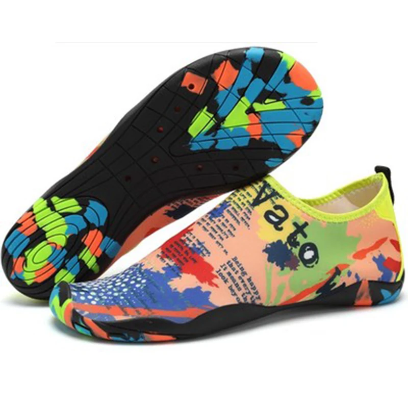 35-46 الصيف الرجال والنساء أكوا أحذية التجفيف السريع في الهواء الطلق المنبع تنفس الشاطئ أحذية مشي الكبار رياضية زوجين أحذية