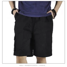 arrivla Для мужчин s Модные хлопковые летние тонкие свободные эластичный пояс карманы Для мужчин шорты супер Большие размеры XL 2XL 3XL 4XL 5XL 6XL