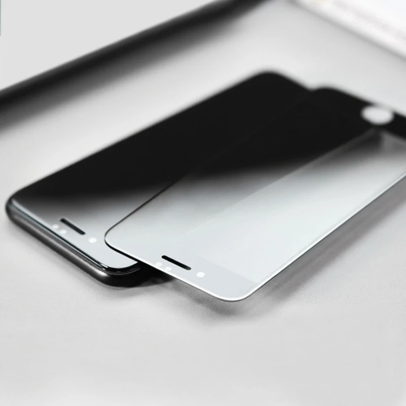 CHYI полное покрытие конфиденциальности Стекло для iPhone 6 7 8 plus протектор экрана 9H