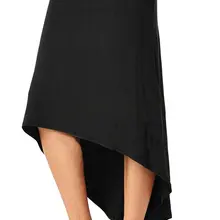 Customize2016 сезон: весна–лето женские плюс Размеры 3xs-10xl мягкие Асимметричная нерегулярные Макси высокая низкая юбка