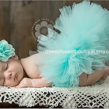 Новинка; детская одежда для фотосъемки; юбка-пачка для новорожденных; повязка с кроликом; комплект одежды небесно-голубого цвета; реквизит для фотосъемки новорожденных