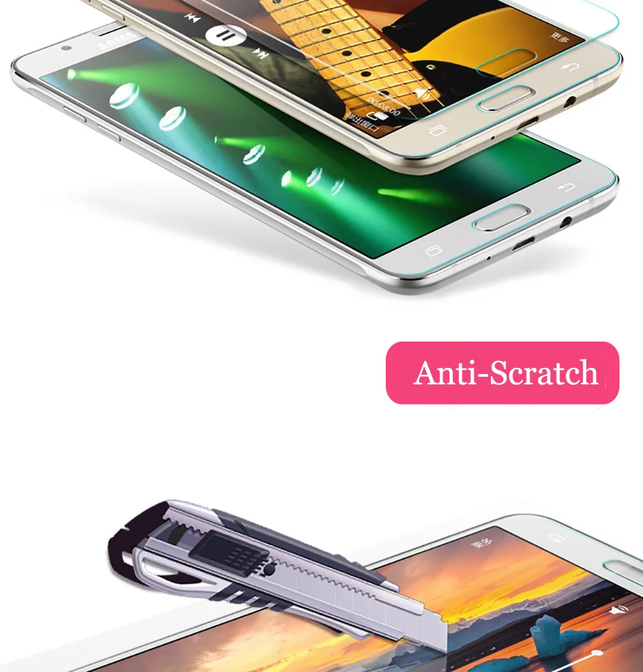 COQUEN Tempered Glass For Samsung Galaxy J5 2017 Screen Protector Protective Film Glass For Samsung  J2 Pro Prime J4 J6 J8 2018 (5)