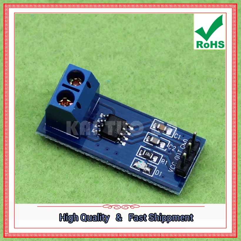 Модуль датчика тока ACS712 20 А диапазон (C7B3)|module sensor| |