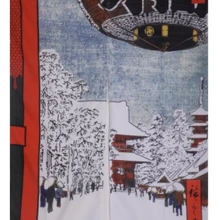 Принимаются индивидуальные заявки) Корея/Япония/Китай суши Ресторан Кухня Висит дверной проем ткань занавес-снег(85x140 см