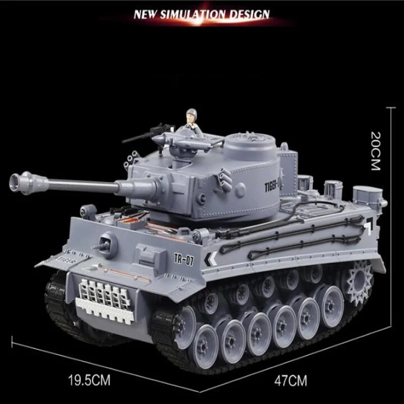 

High simulation RC Tank Model Toy 2.4GHZ Frequency BY Remote Control 7 Channels