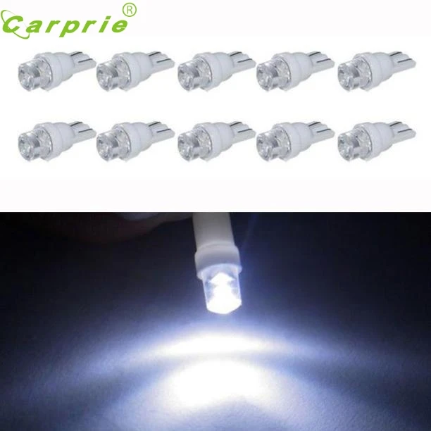 Auto 10PCS T10 Car White LED 194 168 SMD W5W Wedge Side light Bulb lamp 12V