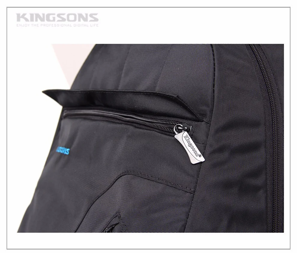 Kingsons фирменный рюкзак для ноутбука черный для мужчин Bagpack женщин классические сумка Mochila мальчика рюкзак школьные ранцы для подростков