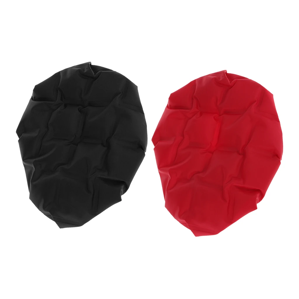 

2Pcs Black/Red Cloth Cordless Deep Conditioning Heated Caps Hair Styling Perming Treatment Steam Hat Cap for Salon Home Use