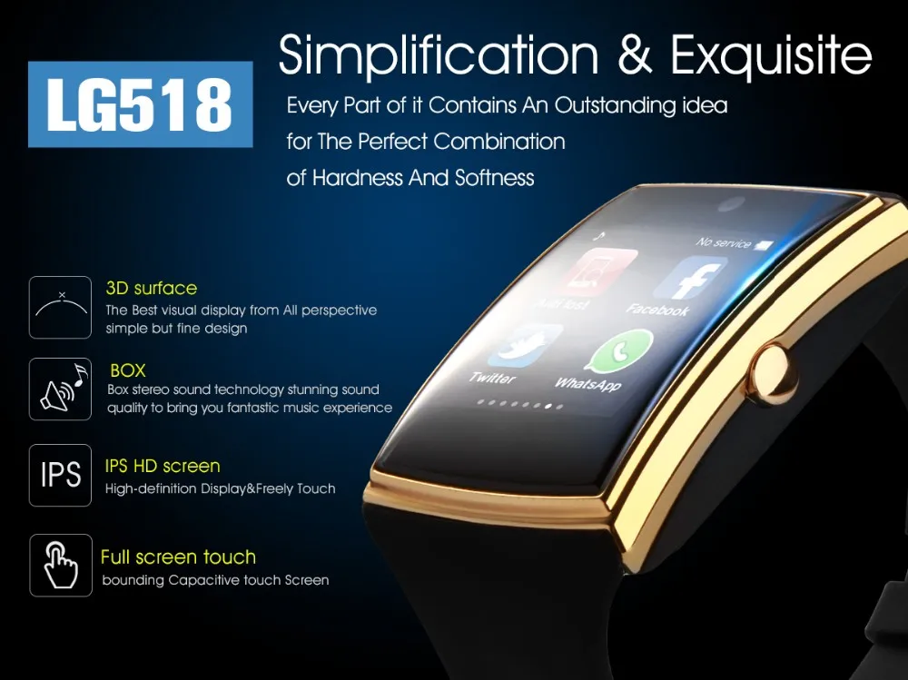 LG518 Bluetooth NFC смарт-часы водонепроницаемые с Sim/TF картой монитор здоровья Smartwatch для iOS Apple Android PK GT08 DZ09 GT88