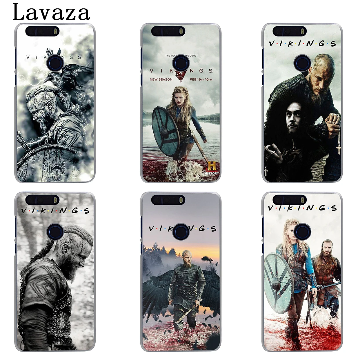 Модный чехол для телефона Lavaza vikings serie 4 Huawei Y9 Y7 Prime 2019 2018 Honor 20 10 8A 8X 8 9X 9 Lite 7C 7X 7A Pro|phone