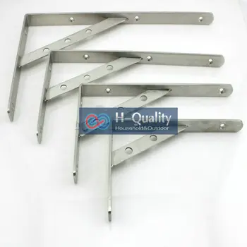 

200X350MM AISI304 Stainless Steel Shelf Holder Bracket, Triangular Commodity Shelf, Wall Shelf, Shelf Supporting Frame