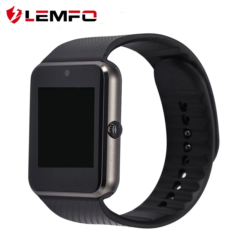 GT08 Bluetooth font b Smart b font font b Watch b font Support SIM TF Card