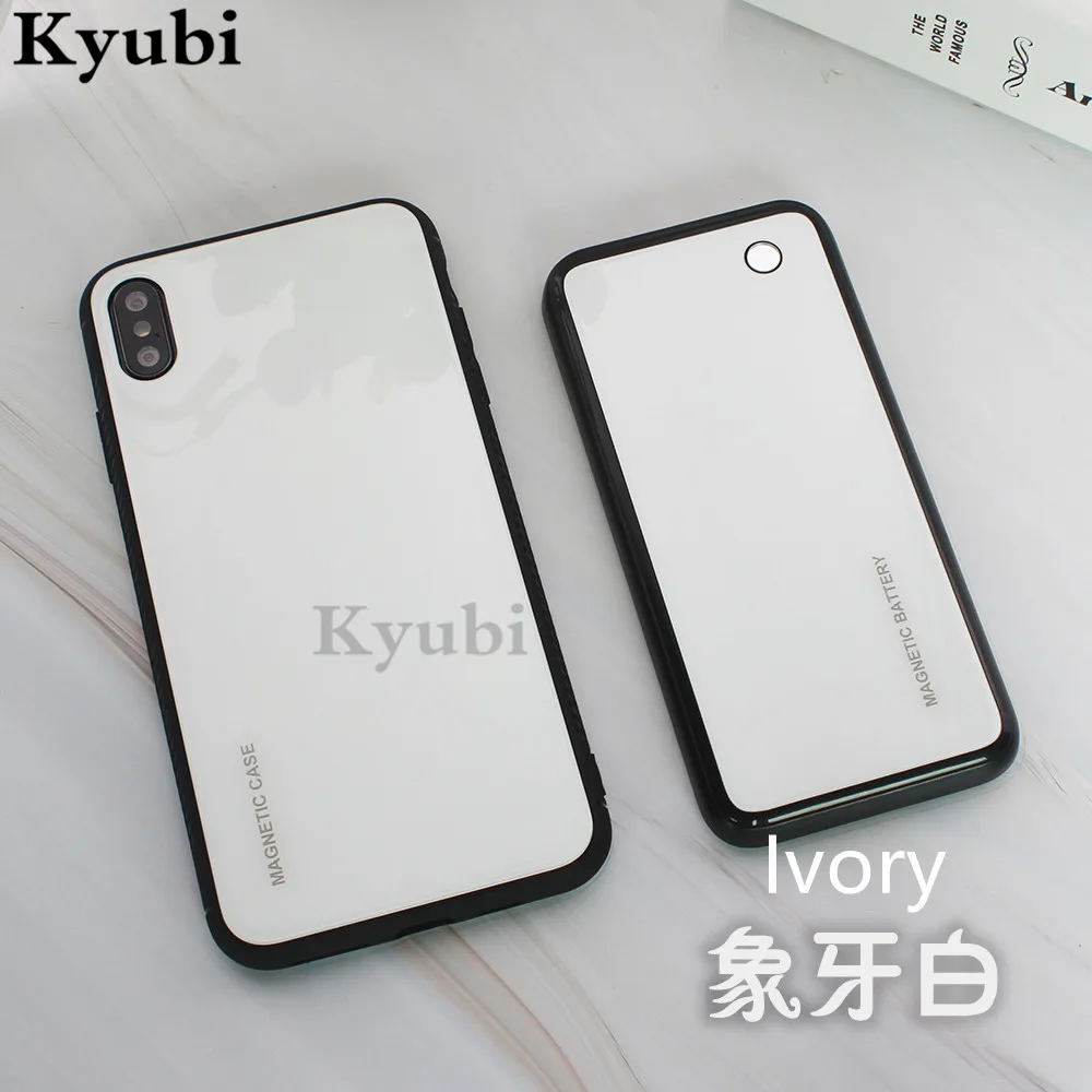 Чехол для iPhone XS MAX 6,5 дюймов 2 в 1 внешний аккумулятор резервного копирования 5000 мАч зарядное устройство чехол для iPhone xs max power Case