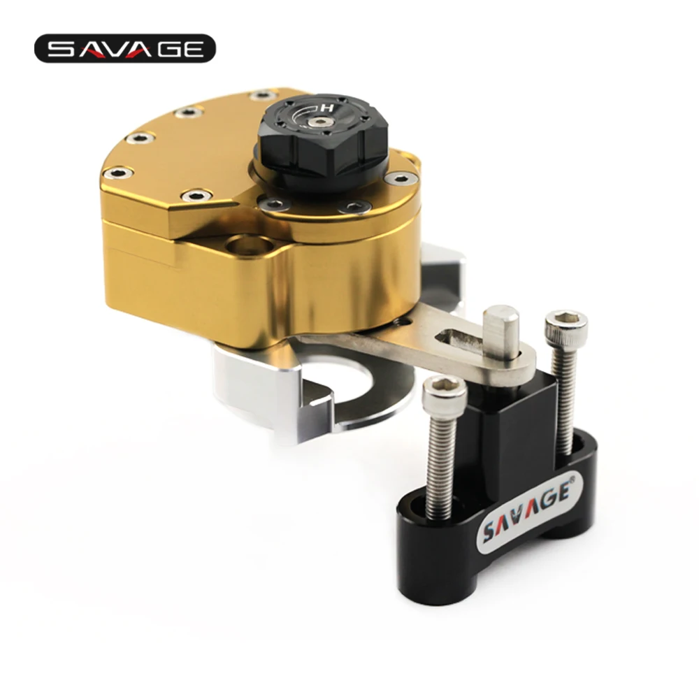 

Steering Damper For HONDA VFR800F VFR800FI VFR800 VTEC Safety Stabilizer With Mount Bracket Holder Motorcycle Accessories