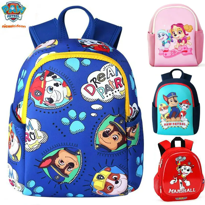 2019 Подлинная paw patrol 30 см водонепроницаемый рюкзак Детский Patrulha Canina chase marshall rocky zuma