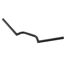 Универсальный мотоцикл велосипед черный хром 7/" 22 мм руль высотный натяжитель Крузер, Боббер Чоппер кафе гонщик