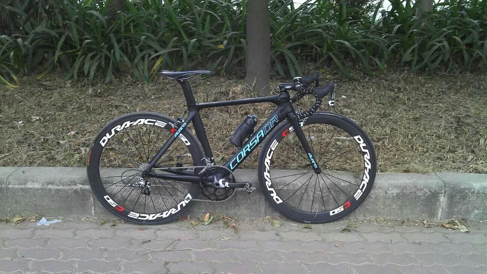 Discount 2020 New carbon road bike frame  road cycling bicycle frameset  oem brand frame clearance frame fork seatpost carbon frame 23