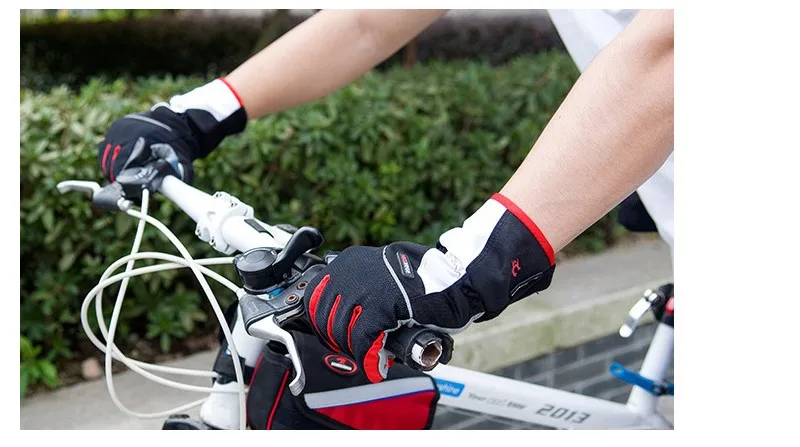 Зимние перчатки для велоспорта, термальные перчатки для мотокросса, Guantes Ciclismo Luva Para Moto, полный палец, перчатки для катания на лыжах, горного велосипеда, велосипедные перчатки