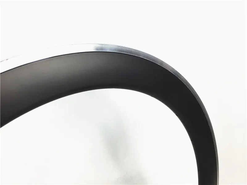 700C карбоновые диски из сплава 60 мм глубокие Углеродные велосипедные диски с алюминиевой тормозной поверхностью матовый UD с гарантия 18 месяцев