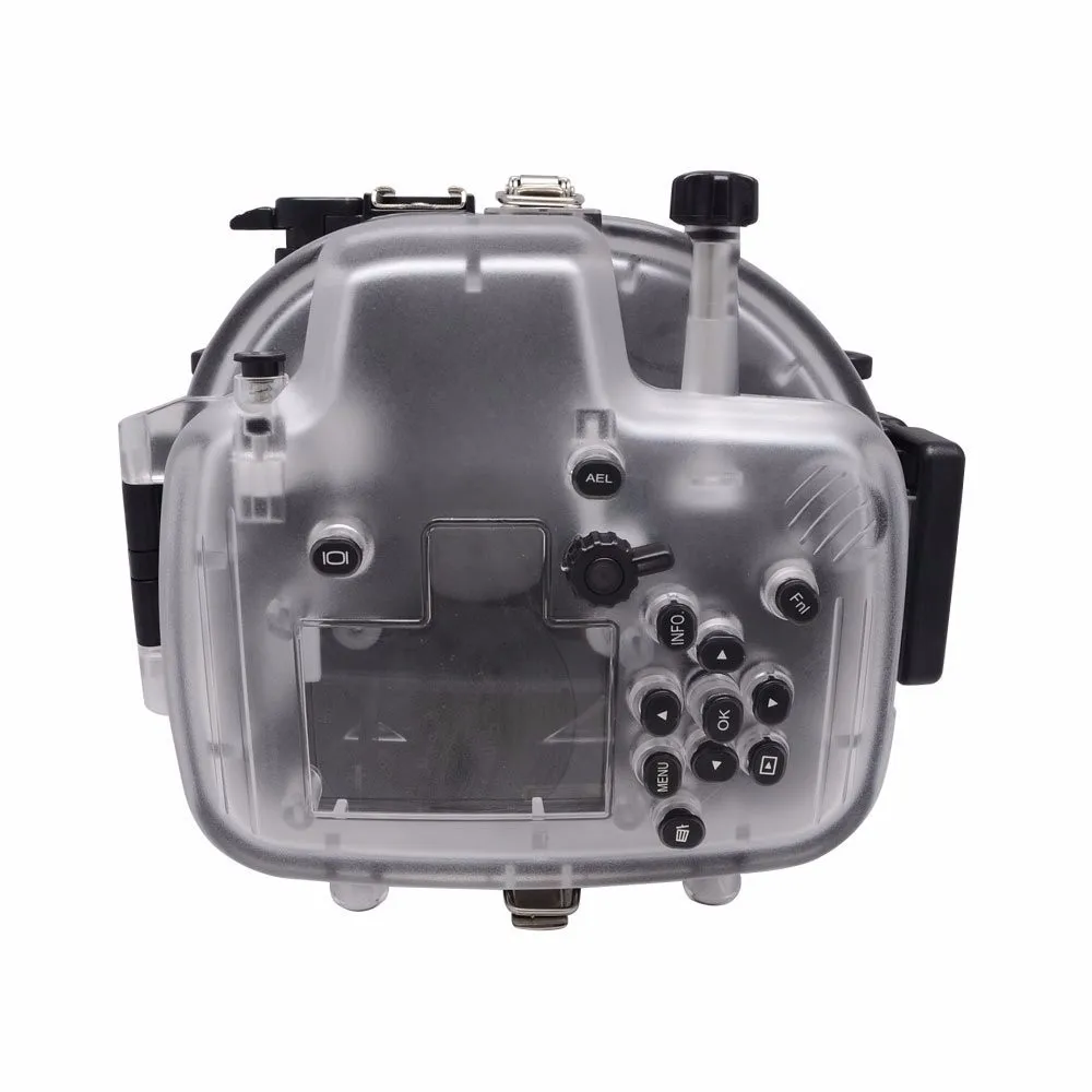 Meikon EM1 방수 수중 하우징 카메라 다이빙 케이스 올림푸스 EM1 E-M1 12-40mm 렌즈