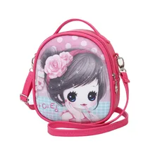 WISECOL милые девушки сумка принцесса сумка Детский сад Детская мода мультфильм из искусственной кожи мини сумка