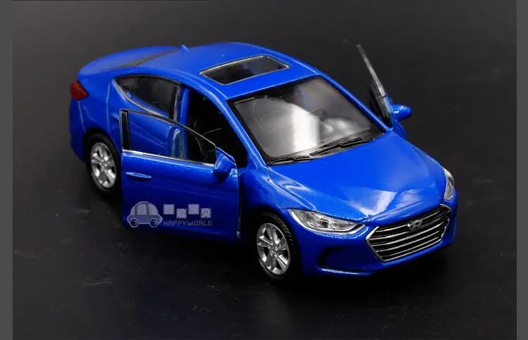 1 шт. 1:36 11,5 см изящный WELLY HYUNDAI Elantra автомобиль вытянуть назад сплава Модель Коллекция украшения мальчик игрушка подарок