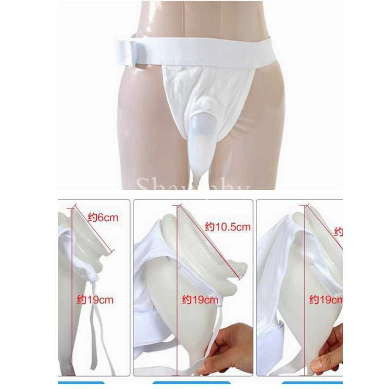 

5pcs/Set Male Urine Bag Urine Collection Set Breathable Urinal Spill Proof Bag For Urine Incontinence for Elderly Men Or Women