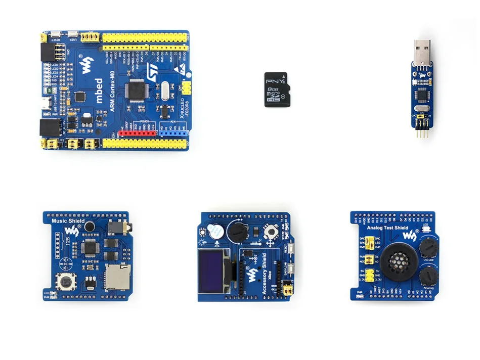 

Waveshare XNUCLEO-F030R8 Package B STM32 Development Board Supports Aduno Compatible with NUCLEO-F030R8 Free shipping