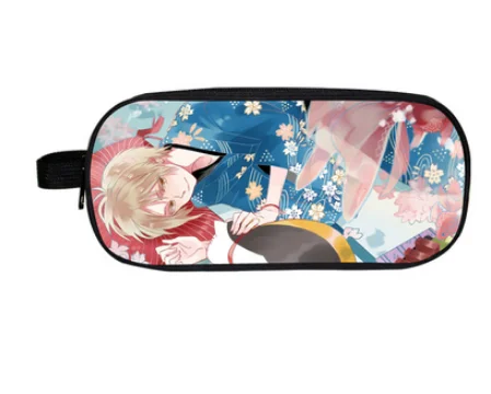 Чехол карандаш с рисунком аниме Natsume Yuujinchou для мальчиков и девочек школьная сумка
