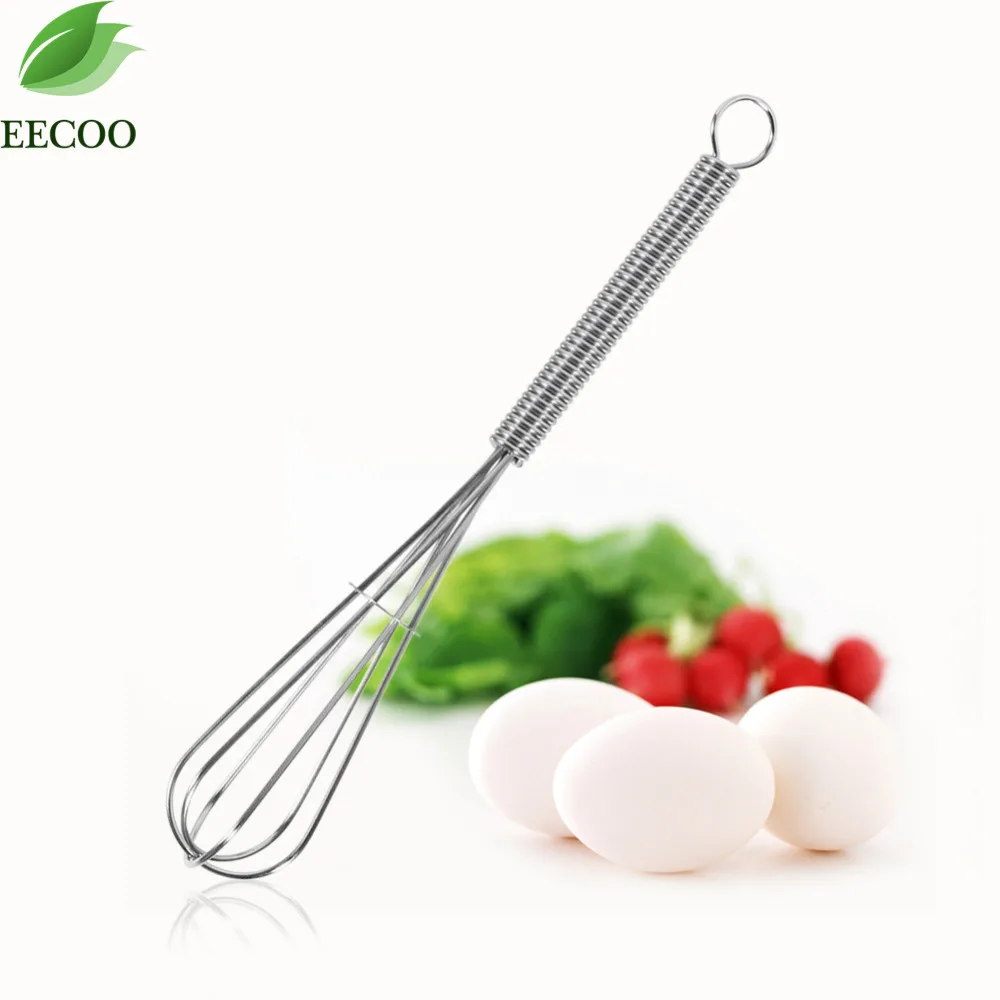 Kitchen Handheld Stainless Steel Egg Beaters Whisk Kitchen Mixer