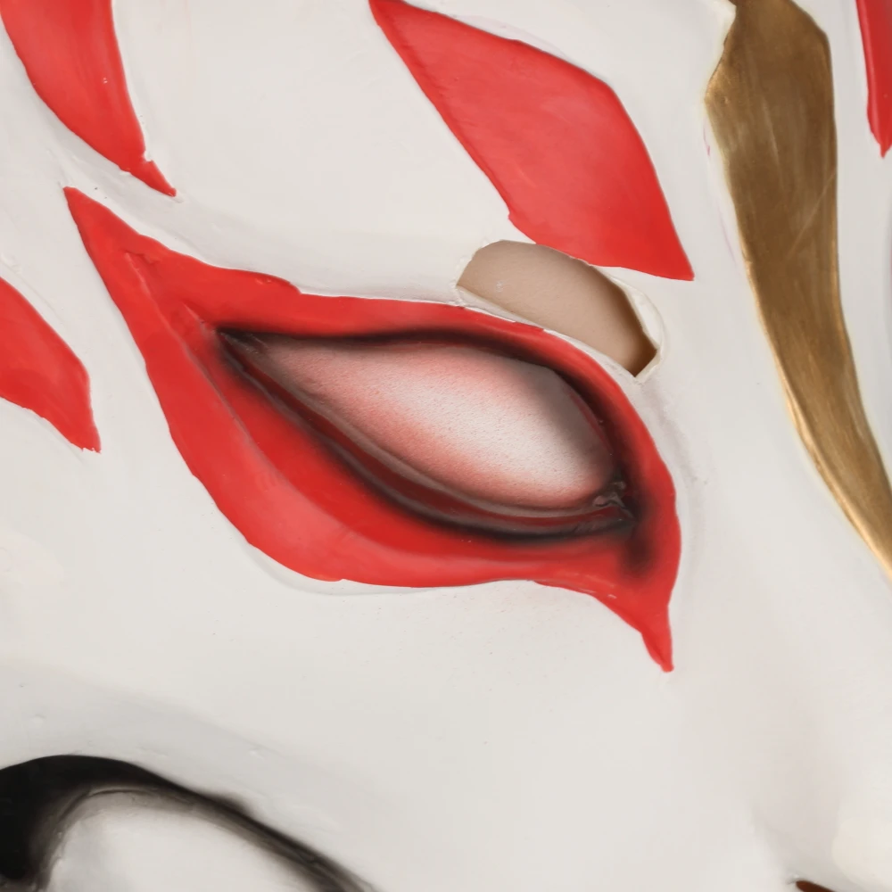 2018 Game Drift Mask Fox kitsune Animal Full Head Mask Adult Unisex Masquerade Helmet Props Party Halloween Fancy Dress (35)