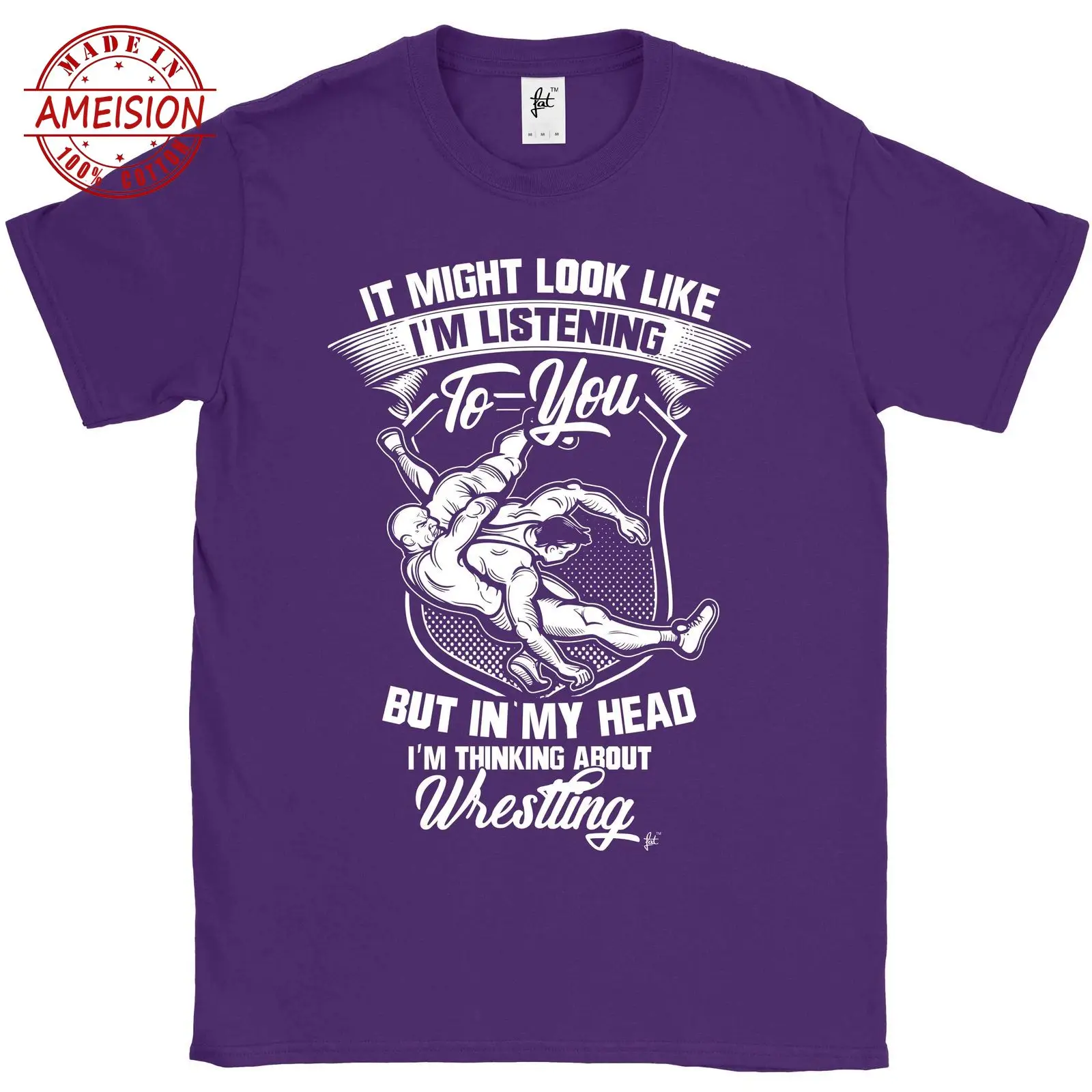 جديد الصيف الساخن بيع أزياء رجالي 2019 نظرة مثل الاستماع ولكن أنا التفكير المصارعة قميص رجالي المحملة قميص جديد الصيف الساخن بيع أزياء رجالي 2019 نظرة مثل الاستماع ولكن أنا التفكير المصارعة قميص رجالي المحملة قميص