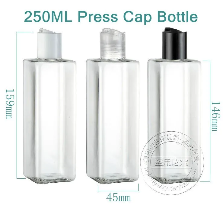 Download Free Shipping 250ml Clear Empty Plastic Bottle With Press ... Yellowimages Mockups