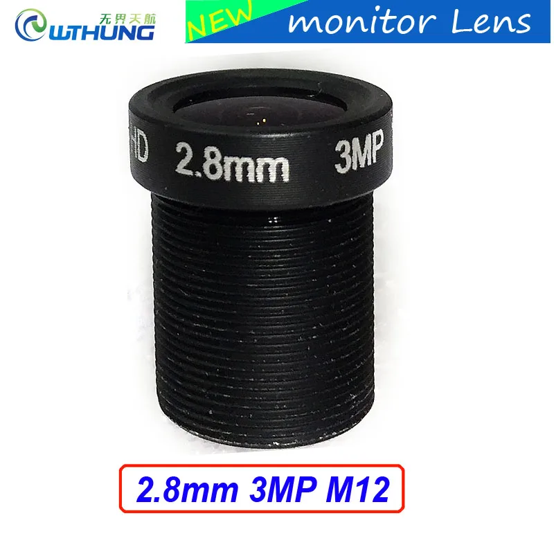 

CCTV lenses 1/2.7inch 3MP 2.8mm M12 mount MTV Lens Fixed Aperture F2.0 For CMOS/CCD Sensor Security IP webcam/AHD/TVI/CVI Camera