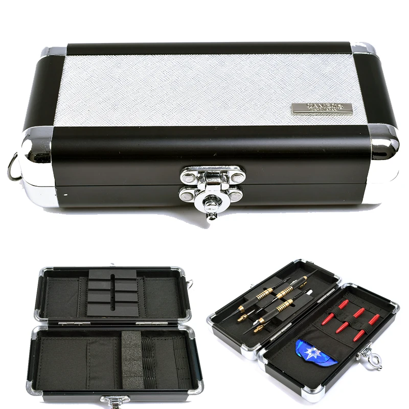 

Professional Aluminum Alloy Shaft Needle Nice Packing Gift Darts Box Set For Dart Board Conveniently Darts Tool Match Games