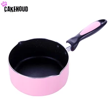 Cakehoud diameter16cm Алюминий сплава без Ручки Легкий горшок молока с антипригарным покрытием Пособия по кулинарии горшок baby Еда Яичница Кухня Посуда