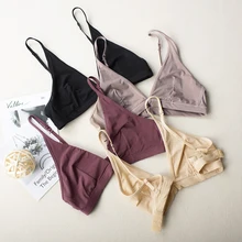 2020 新女性のセクシーな Bralette プッシュアップブラジャー女性ランジェリー Brallete フィットネストップスブラジャー女性下着(China)