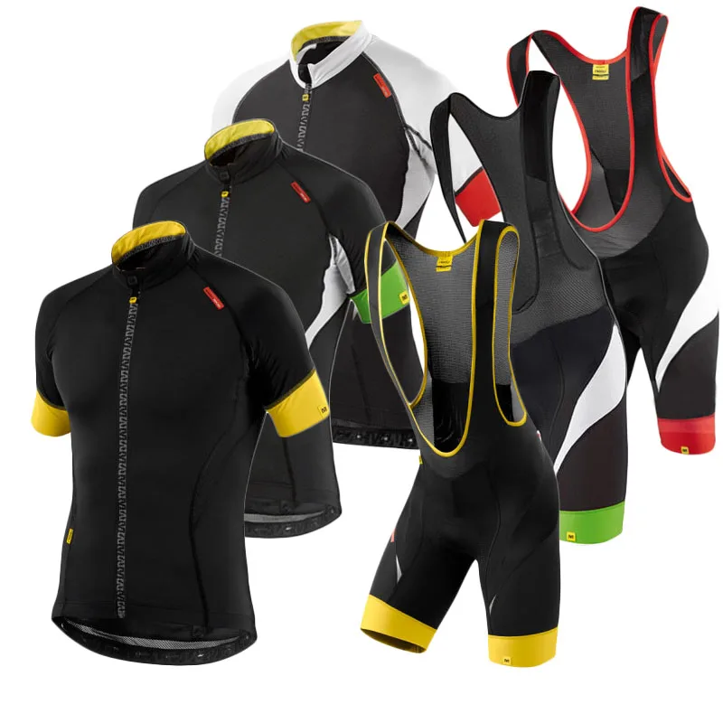 

Mavic Cycling Jersey 2018 Summer Team Short Sleeves Quick Dry Cycling Set Bike Clothing Ropa Ciclismo Biclcle Clothing Bib Suits