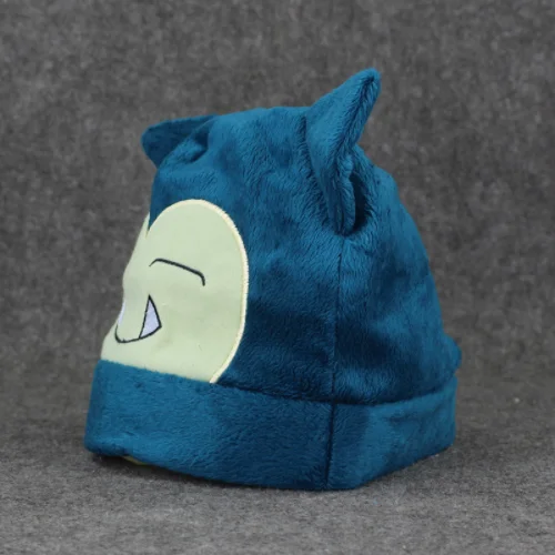 Детский Косплэй шляпа мультфильма вечерние Новые Аниме Snorlax зимние хлопковые
