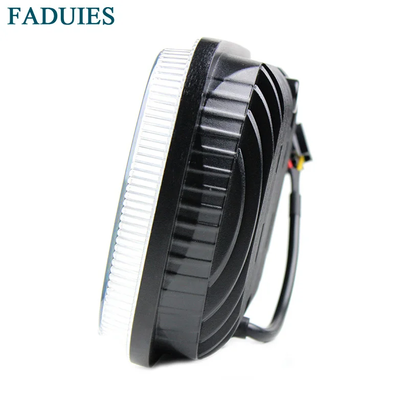 FADUIES 1 Pair 5X7 7X6 inch Rectangular Sealed Beam LED Headlight For Jeep Cherokee H6014 H6052 H6054 H6052 LED Headlight (14)
