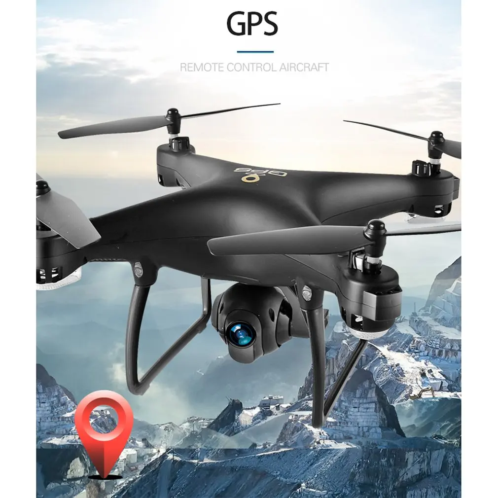 

LH-X25W Selfie Foldable GPS Positioning RC Drone Quadcopter with 720P Wifi FPV Adjustable Camera Follow Me One Key Return