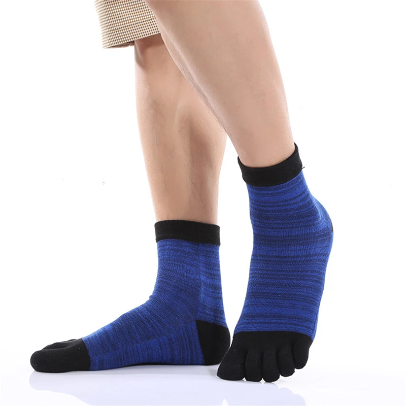 Buy Men Five Toe Socks Pinstripe Health Care Beriberi