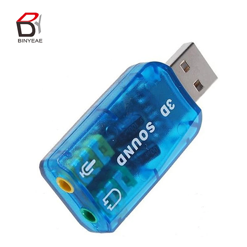 

USB 2.0 Sound Card USB Audio 5.1 External USB Sound Card Audio Adapter Mic Speaker Audio Interface For Laptop PC Micro Da