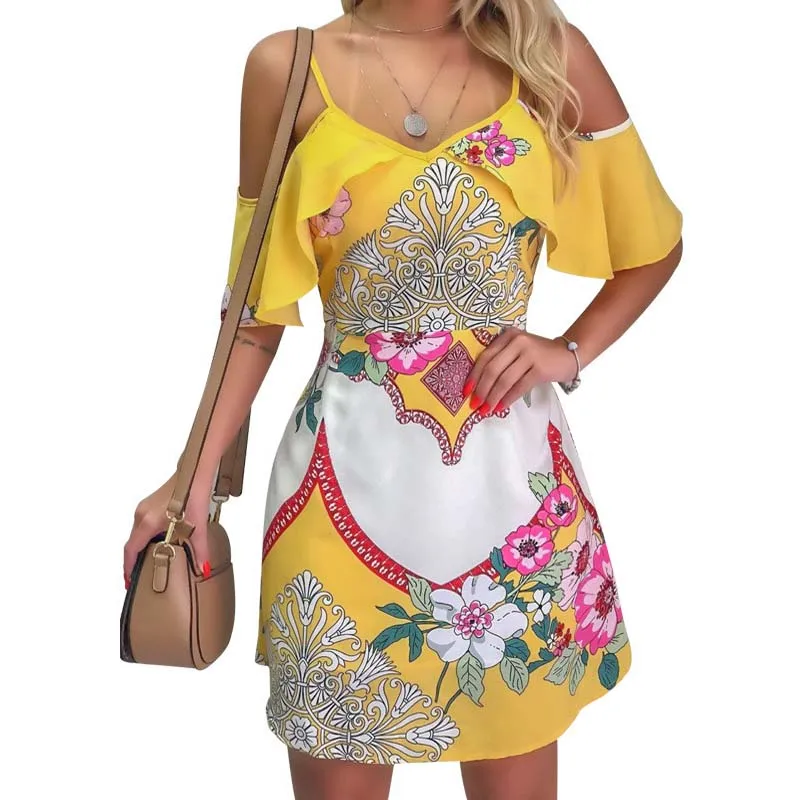 DORVIVON robe femme 2019 летнее сексуальное платье с открытыми плечами женское коротким