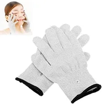 10 пар физиотерапевтических антистатических перчаток Массажер для рук физиотерапия Противоскользящий волоконный вибрирующий массаж терапевтический аппарат