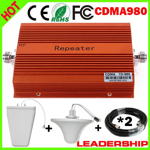 

Home use Wholesale Free shipping CDMA980 850MHZ CDMA repeater mobile phone signal booster 850mhz cell phone booster Cover 300m2