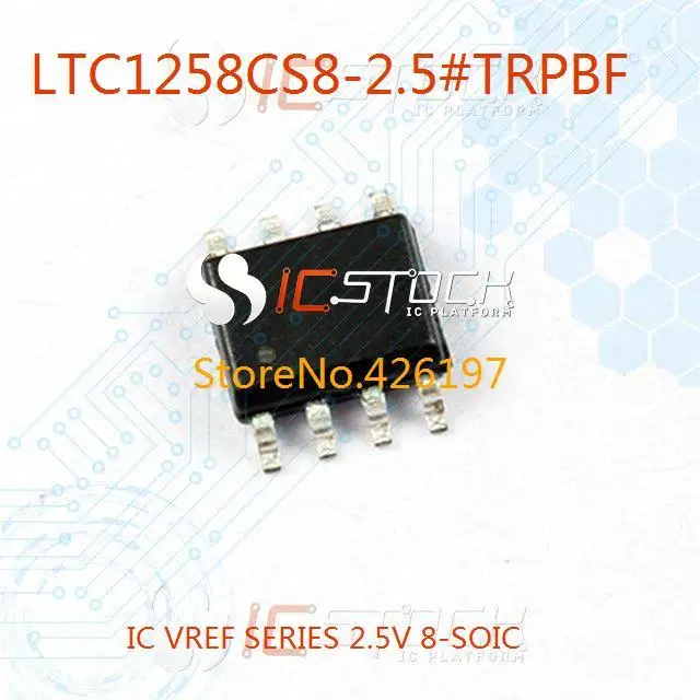 Бесплатная Доставка LTC1258CS8 2.5 # TRPBF IC VREF СЕРИЯ В 8 SOIC 1258 LTC1258 3 ШТ.|vref| |